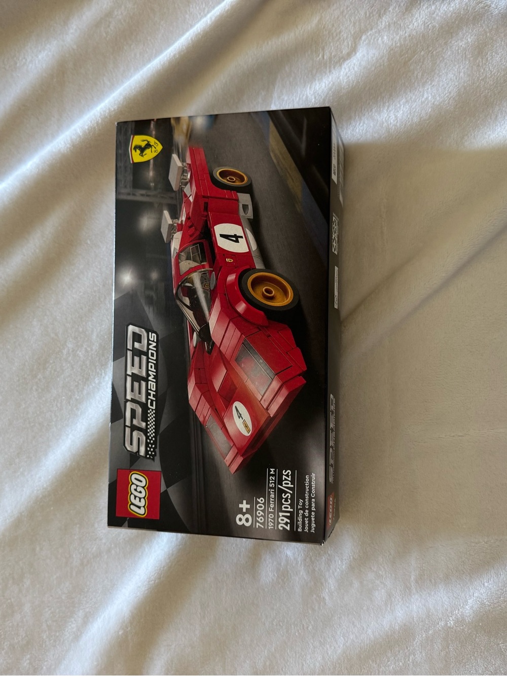 LEGO #76906 SPEED CHAMPIONS- 1970 FERRARI 512M- COMPLETE w/INSTRUCTIONS